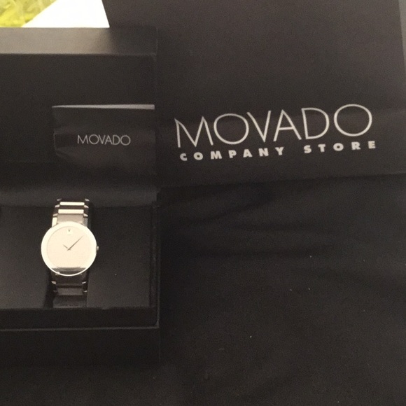 New/Other Movado 38mm Sapphire “Mirror” Dial - Picture 8 of 8